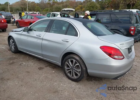 2018 Mercedes-Benz C 300 from USA, damaged, VIN WDDWF4JBXJR388082